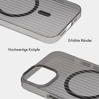Accezz Lite Backcover mit MagSafe | Fluted | Apple iPhone 14 - Schwarz