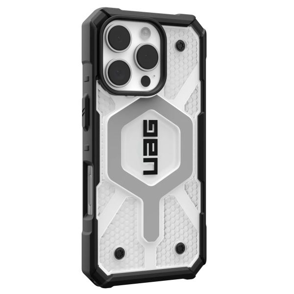 UAG Pathfinder Case MagSafe für das Apple iPhone 16 Pro - Ice