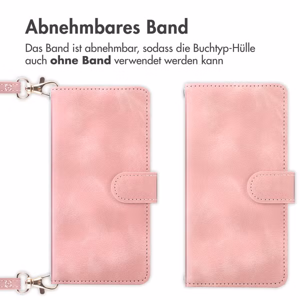 imoshion Klapphülle mit Kordel Xiaomi Redmi Note 15 Pro (4G) - Rosa