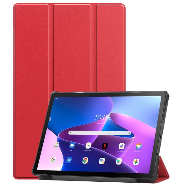 imoshion Trifold Klapphülle Lenovo Tab M10 Plus (3rd gen) - Rot