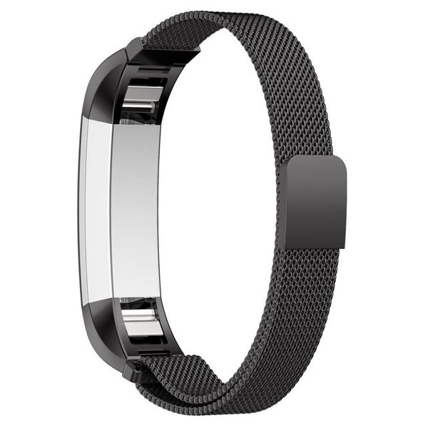 imoshion Magnetisches Milanaise Armband für das  Fitbit Alta (HR) - Schwarz
