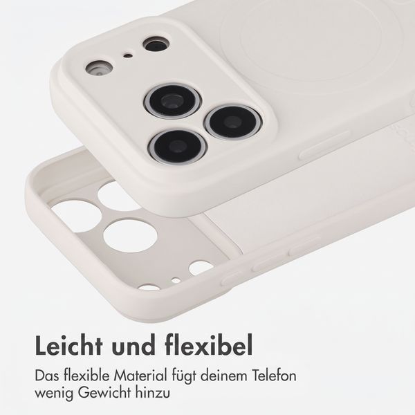 imoshion Color Back Cover mit MagSafe Apple iPhone 18 Pro / 17 Pro - Beige