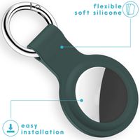 imoshion ﻿Liquid Silicone Keychain Case Apple AirTag - Grün