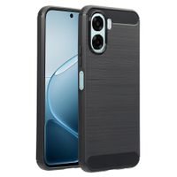 imoshion Brushed Back Cover Oppo A6x (4G/5G) - Schwarz