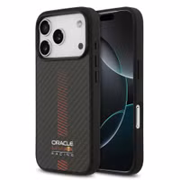 Red Bull Racing Powerbar Backcover MagSafe für das Apple iPhone 17 Pro - Schwarz