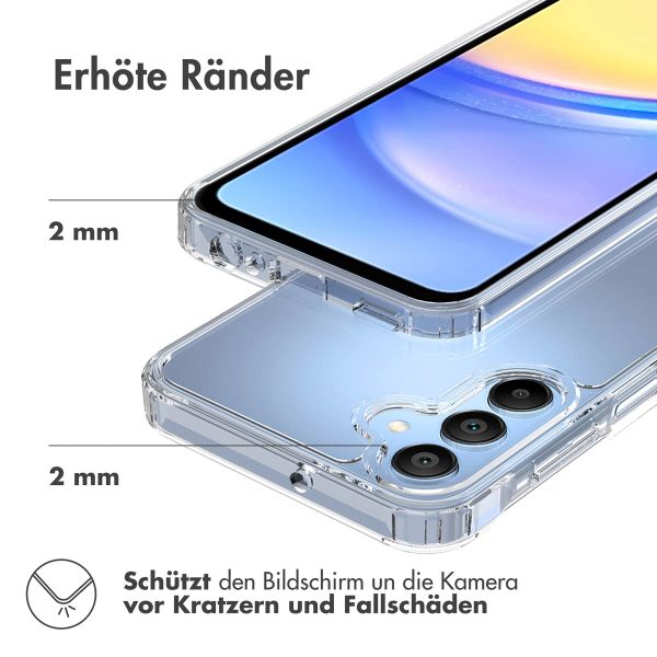 Accezz Xtreme Impact Case für das Samsung Galaxy A15 (5G/4G) - Transparent