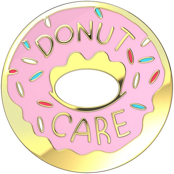 PopSockets PopGrip - Abnehmbar - Enamel Donut Pink