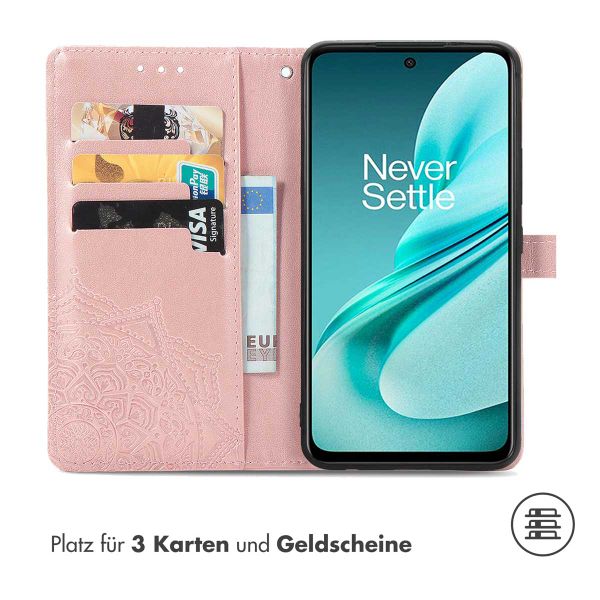 imoshion Mandala Klapphülle OnePlus Nord N30 SE - Rosé gold