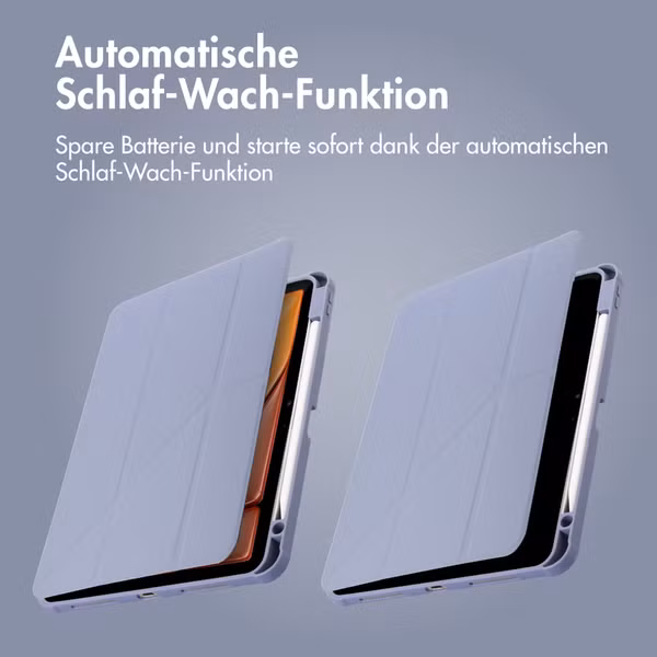 imoshion Origami Klapphülle Apple iPad Air 11 Zoll (2025) M3 / (2024) M2 - Lavender