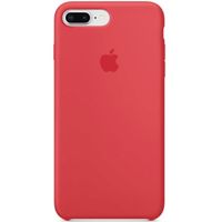 Apple Silikon-Case für das iPhone 8 Plus / 7 Plus - Red Raspberry