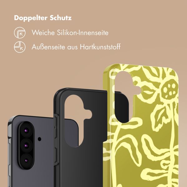 Selencia Vivid Back Cover Samsung Galaxy A37 (5G) - Chalky Bloom