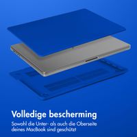 imoshion Hard Cover für das MacBook Pro 14 Zoll (2021 / 2023 M3 chip / 2024 M4 chip) - A2442 / A2779 / A2918 / A3112 / A3185 / A3401 - Cobalt Blue