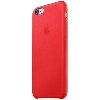 Apple Leder-Case Rot für das Apple iPhone 6(s) Plus