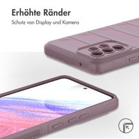 imoshion EasyGrip Back Cover für das Samsung Galaxy A53 - Violett