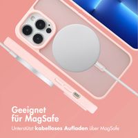 imoshion Color Guard Back Cover mit MagSafe Apple iPhone 13 Pro - Hellrosa