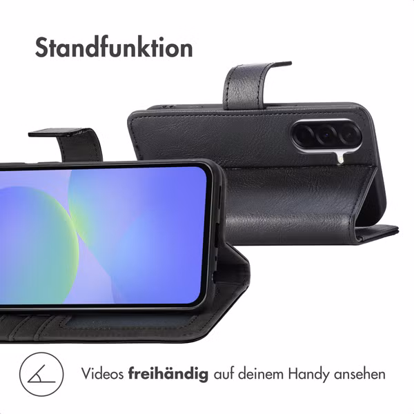 imoshion Luxuriöse Klapphülle Samsung Galaxy A57 (5G) - Schwarz