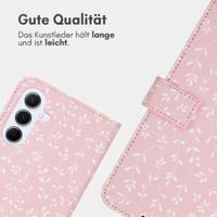 imoshion Design Klapphülle Samsung Galaxy A56 - Pink Bazaar Flowers