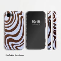 Selencia Vivid Rückabdeckung mit MagSafe Apple iPhone 17e / 16e - Dream Swirl Chocolate