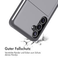 imoshion Backcover mit Kartenfach für das Samsung Galaxy A55 - Grau