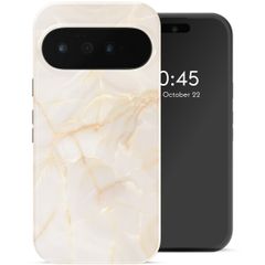 Selencia Vivid Rückabdeckung mit MagSafe Google Pixel 11 Pro - Golden Beige Marble