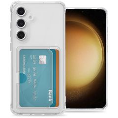 imoshion Soft Case Back Cover mit Kartenhalter Samsung Galaxy S24 FE - Transparent