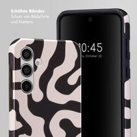 Selencia Vivid Back Cover Samsung Galaxy A55 - Art Wave Black