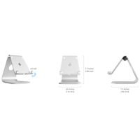 Rain Design mStand Plus Tablet Stand - Tablet-Ständer - Universal - Silver