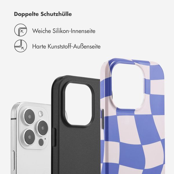 Selencia Vivid Back Cover Apple iPhone 14 Pro - Groovy Sapphire Blue