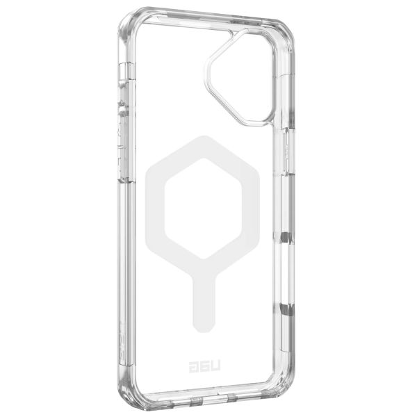 UAG Plyo Backcover MagSafe für das iPhone 16 Plus - Ice / White