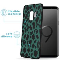 imoshion Design Hülle Samsung Galaxy S9 - Leopard - Grün / Schwarz