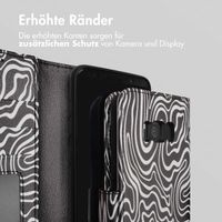 imoshion ﻿Design Klapphülle für das Samsung Galaxy S8 - Black And White