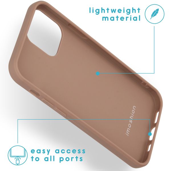 imoshion Color TPU Hülle für das iPhone 12 (Pro) - Taupe