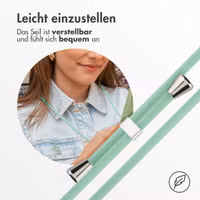 imoshion SilikonHülle mit Band Apple iPhone 16e - Grün