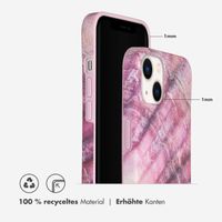 Selencia Aurora Fashion Back Case für das iPhone 13 - ﻿Strapazierfähige Hülle - 100 % recycelt - Ocean Shell Purple