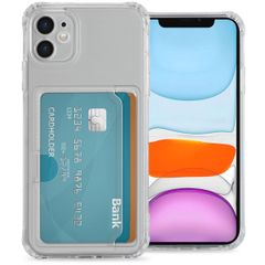 imoshion Soft Case Back Cover mit Kartenhalter Apple iPhone 11 - Transparent