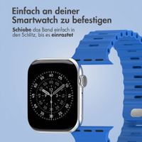 Accezz Ocean Armband für Apple Watch | 38/40/41/42 mm - Royal Blue