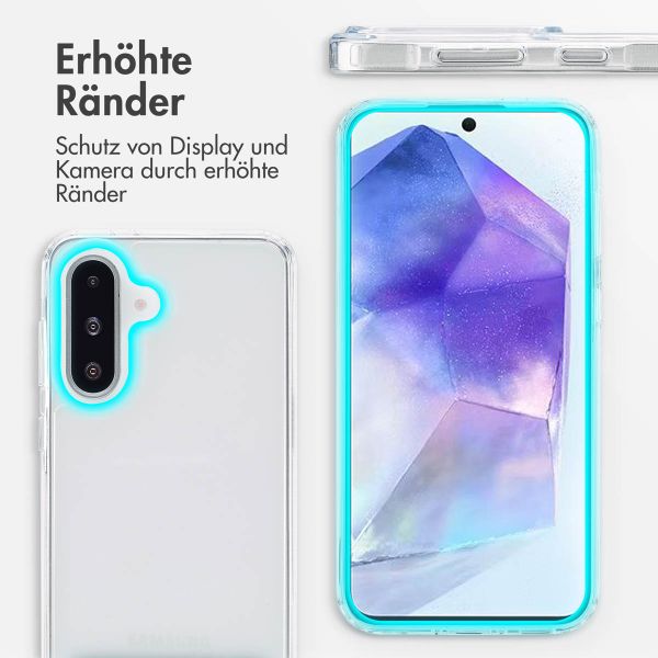 imoshion Back Cover mit Ständer für das Samsung Galaxy A36 - Transparent