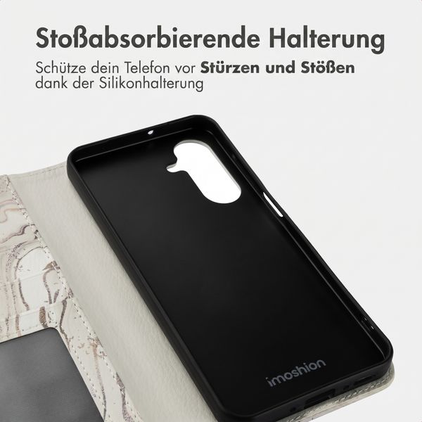 imoshion Design Klapphülle Samsung Galaxy A26 - Sandy Marble