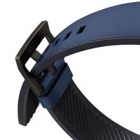 Uniq Straden Wasserdichtes Lederarmband für das  Apple Watch Series 1 t/m 11 / SE / Ultra (44/45/46/49 mm) - Prussian