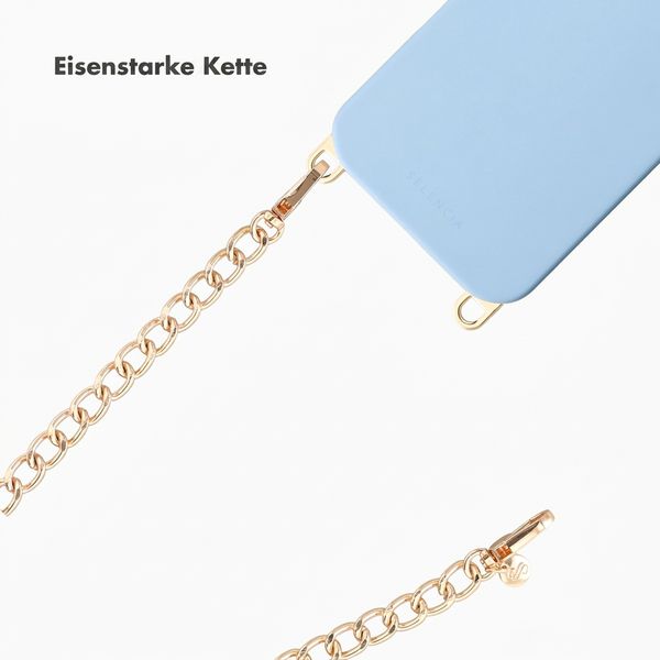 Selencia Bold Chain-Handykette (extra lang 145 cm) - Gold