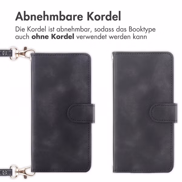 imoshion Klapphülle mit Kordel Oppo Reno 16 / 16 Pro - Schwarz