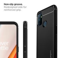 Spigen Rugged Armor Case für das OnePlus Nord N100 - Schwarz