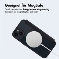 imoshion Transparente Bookcase mit MagSafe Apple iPhone 15 - Schwarz