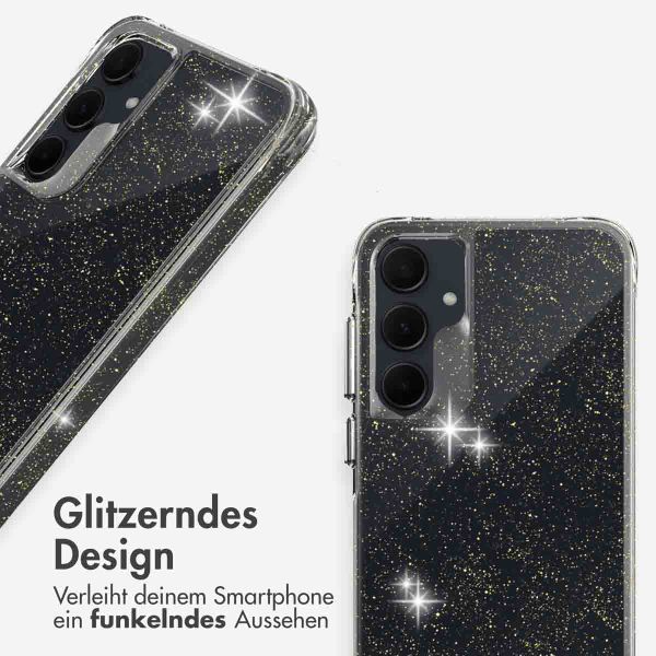 imoshion Klare Glitter Backcover Samsung Galaxy A35 - Gold