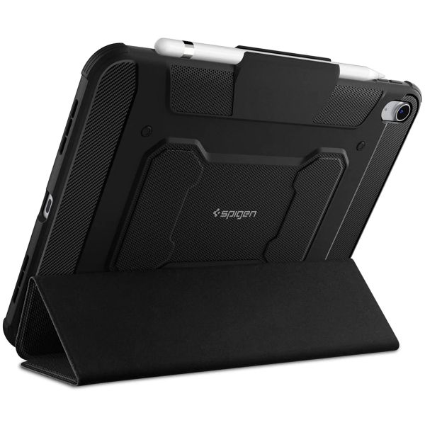 Spigen Rugged Armor Pro Klapphülle für das iPad 10 (2022) 10.9 Zoll - Schwarz