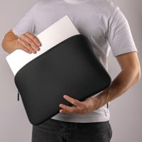 Accezz Basic Laptop Hülle 15-16 Zoll - Laptop Sleeve - Schwarz