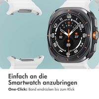 imoshion Ocean Silikonarmband für das  Samsung Galaxy Watch Ultra (2024/2025) - Weiß