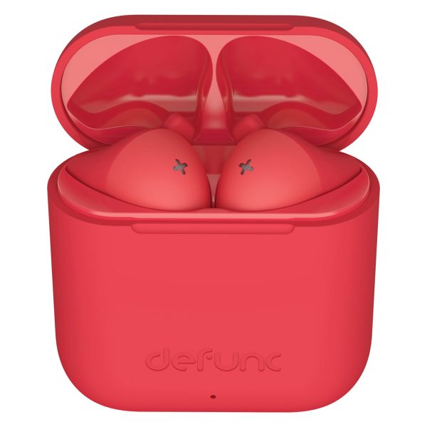 Defunc True Go Slim - In-Ear Kopfhörer - Bluetooth Kopfhörer - Rot