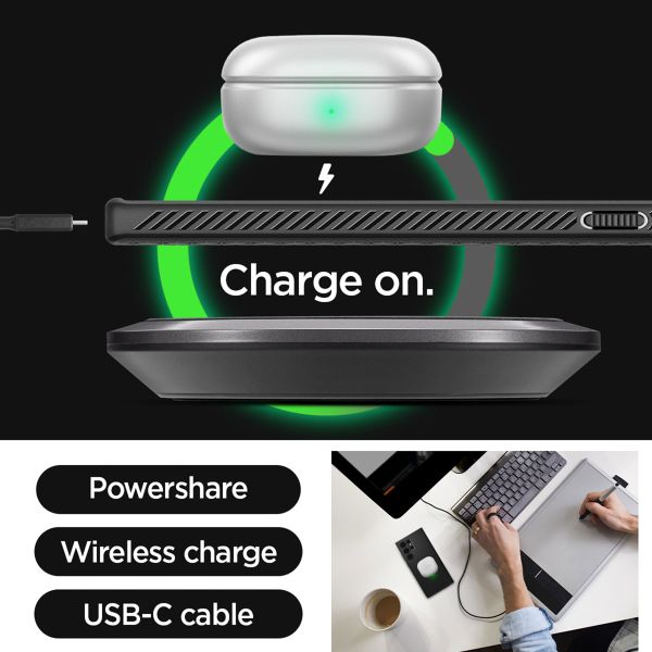 Spigen Liquid Air™ Backcover Samsung Galaxy S23 Ultra - Schwarz