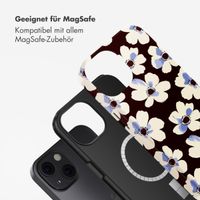 Selencia Vivid Rückabdeckung mit MagSafe Apple iPhone 13 - Choco Flower Pop